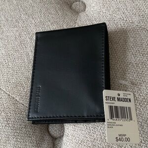 Steve Madden Classic Black Men's Wallet